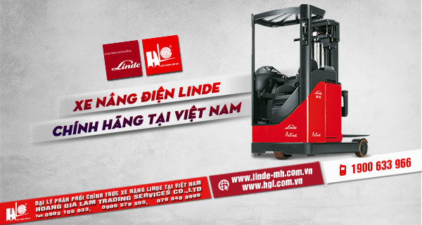 Xe nâng điện Linde chính hãng tại Việt Nam-1