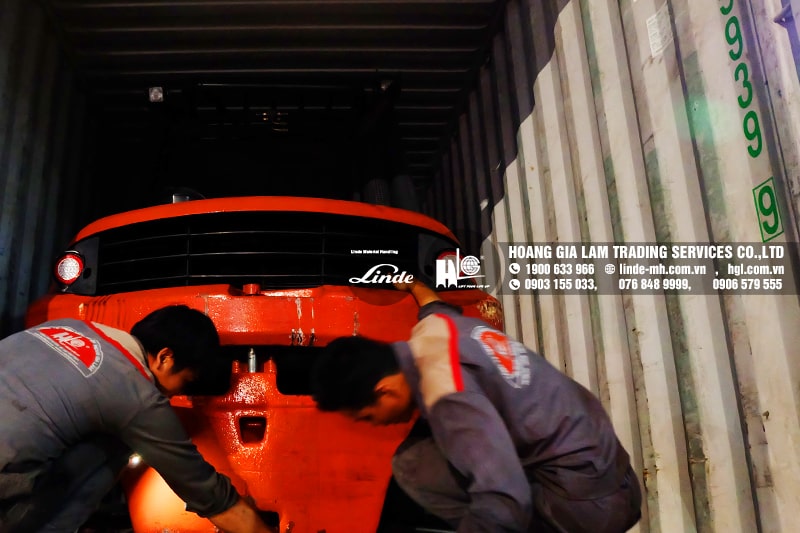 Hàng mới về 3.2021: Container xe nâng Linde 1.4 tấn – 8 tấn
