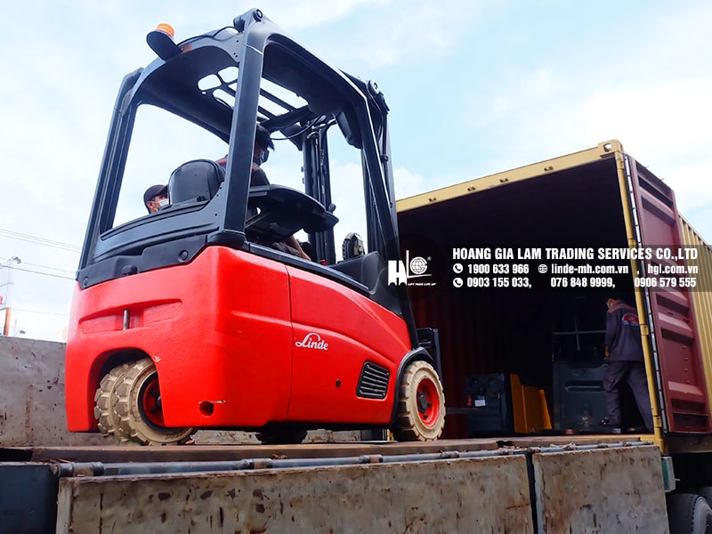 Hàng mới về 8.2021: Container xe nâng Linde 1.2 tấn – 2 tấn