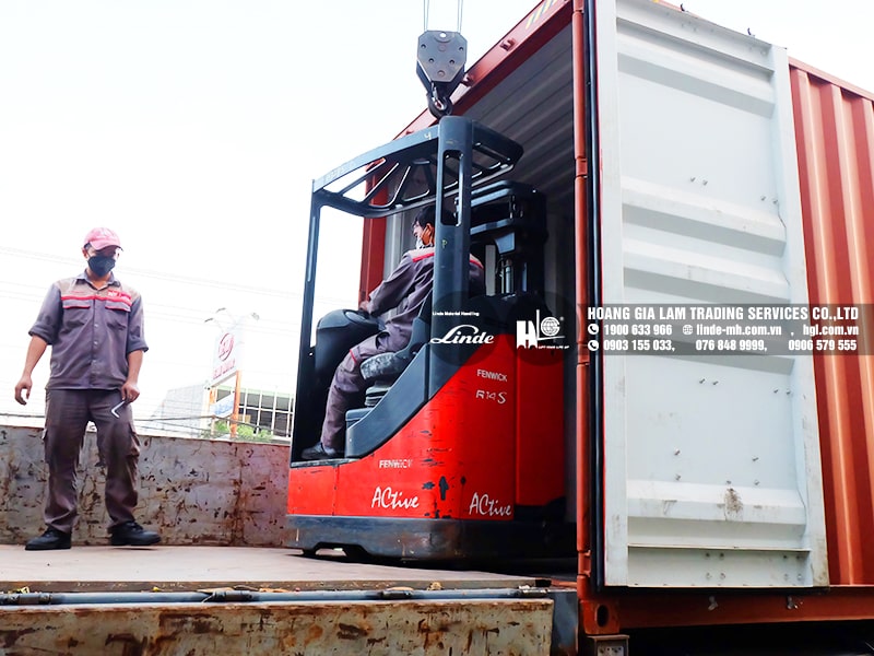 Hàng mới về 2.2022: Container xe nâng Linde 1.4 tấn – 7 tấn