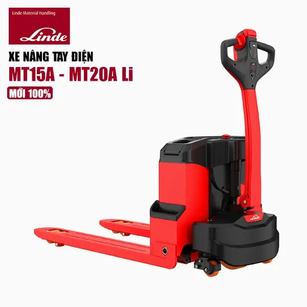 Xe nâng tay điện Linde MT15A, MT20A, MT15A Li, MT20A Li