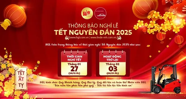 HGL thông báo lịch nghỉ Tết Nguyên Đán Ất Tỵ 2025