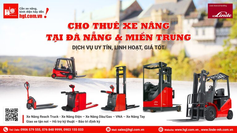 Cho thuê xe nâng tại Đà Nẵng & miền Trung