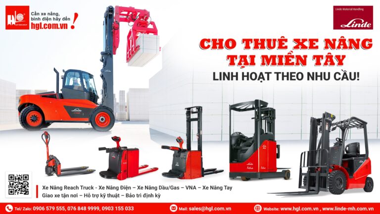 Cho Thuê Xe Nâng Tại Miền Tây