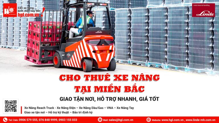 Dịch vụ cho thuê xe nâng tại miền Bắc