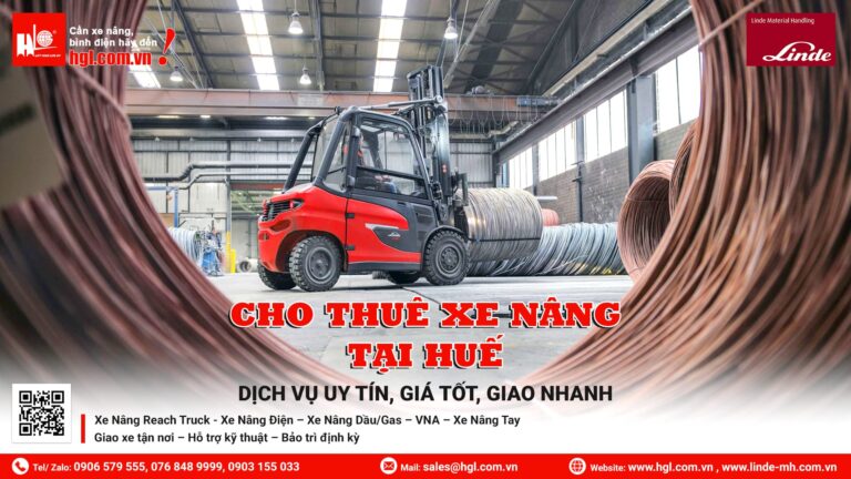 Xe nâng cho thuê tại Huế
