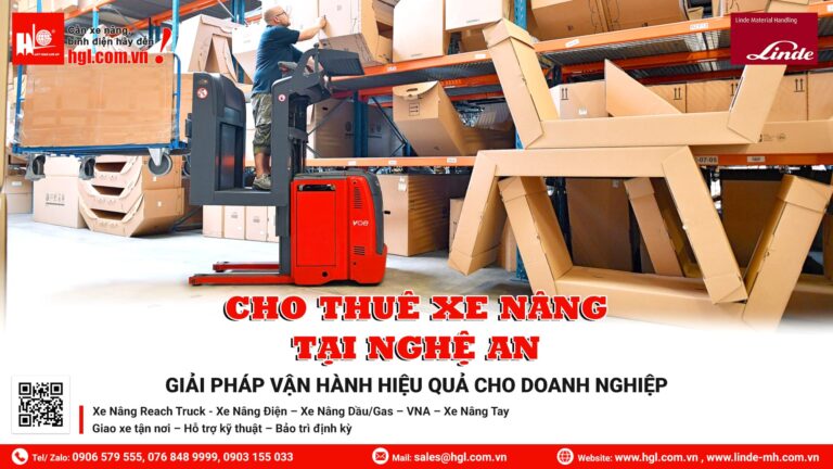 Dịch vụ thuê xe nâng Nghệ An