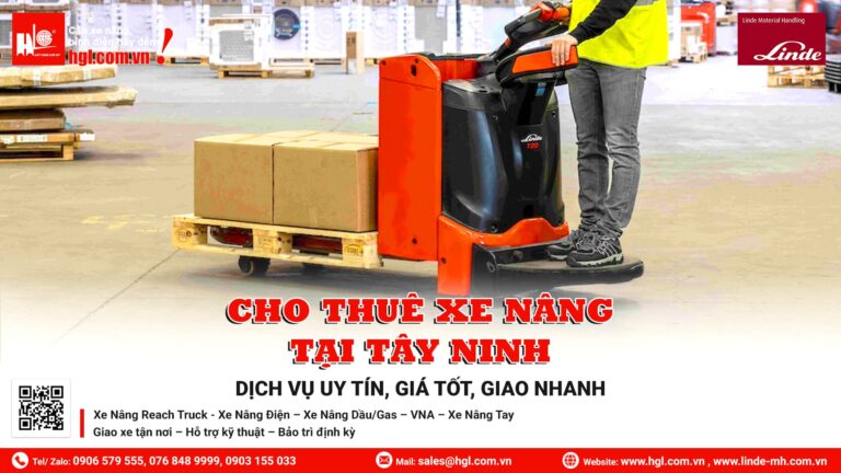 Cho thuê xe nâng Tây Ninh