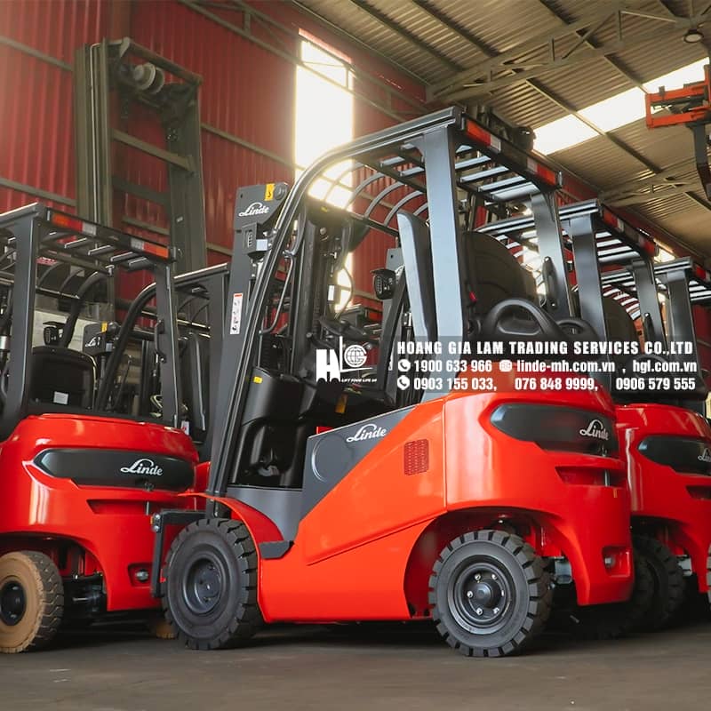 Xe nâng điện ngồi lái Linde E15B-01/ E15CB-01